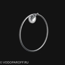 Полотенцедержатель кольцевой hansgrohe AXOR Starck 40820 000 (хром) - изображение 1