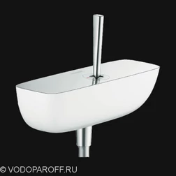 Смеситель для душа hansgrohe PuraVida 15672 400 (белый/хром) - изображение 1
