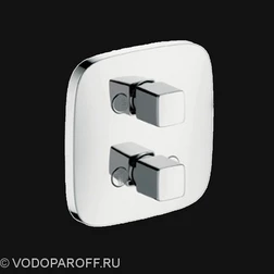 Запорный и переключающий вентиль hansgrohe PuraVida 15777 - изображение 1