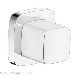 Запорный и переключающий вентиль hansgrohe PuraVida 15978 - изображение 1