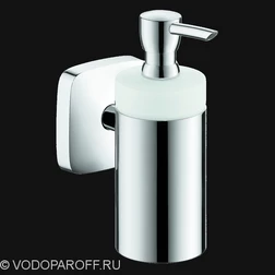 Дозатор жидкого мыла hansgrohe PuraVida 41503 000 (хром) - изображение 1