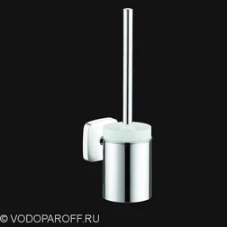 Ёршик для унитаза hansgrohe PuraVida 41505 000 (хром) - изображение 1