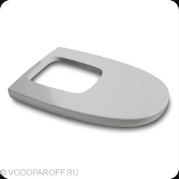 Крышка для биде Roca Khroma 806652F1T (цвет серебристый серый) - изображение 1