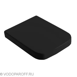Сидение и крышка для унитаза cielo Opera QUADRO CPVOPQFN микролифт SoftClose (цвет черный глянец) - изображение 1