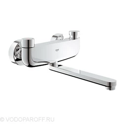 Автоматический порционный настенный смеситель для раковины GROHE Eurosmart Cosmopolitan S 36319 000 (хром) - изображение 1