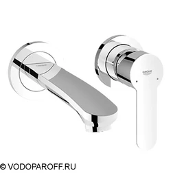 Настенные смеситель для раковины GROHE Eurostyle Cosmopolitan 19571 002 (хром) - изображение 1