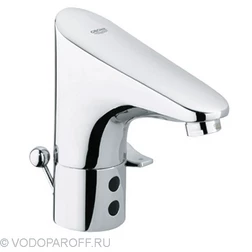 Смеситель бесконтактный инфракрасный для раковины GROHE Europlus E 36236 000 (хром) - изображение 1