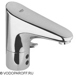 Смеситель бесконтактный инфракрасный для раковины GROHE Europlus E 36015 000 (хром) - изображение 1