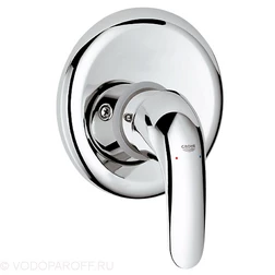 Встраиваемый смеситель для душа GROHE Euroeco 32742 000 (хром) - изображение 1