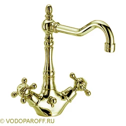 Смеситель для раковины Carlo Frattini ELIZABETH F5091OR (цвет золото) - изображение 1