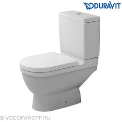 Унитаз моноблок DURAVIT Starck 3 012601 с керамическим бачком - изображение 1
