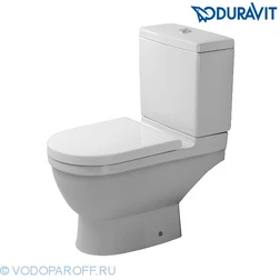 Унитаз моноблок DURAVIT Starck 3 012609 с керамическим бачком - изображение 1