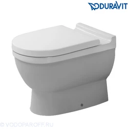 Унитаз напольный приставной DURAVIT Starck 3 012409 - изображение 1
