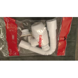 Сифон для раковины Wirquin 1/4 х 40 с гофротрубой 40*40/50 - изображение 3