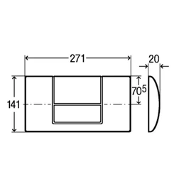 Кнопка смыва Viega Standard 449018 хром - изображение 2