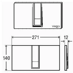 Кнопка смыва Visign for Style 14 - изображение 2