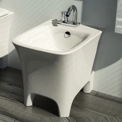 Биде напольное приставное ArtCeram Cow L6801 на 1 отверстие - изображение 1