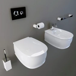 Биде подвесное AZULEY ArtCeram AZB 001 на 1 отверстие - изображение 2