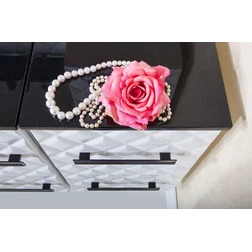Тумба с черной раковиной Бриклаер Жаклин 110 - изображение 8