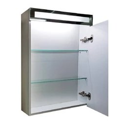 Шкаф зеркальный Dreja.eco Uni 80 - изображение 4