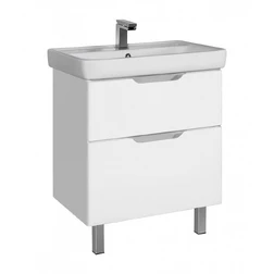 Тумба Dreja.eco Q Plus 80 белая - изображение 1