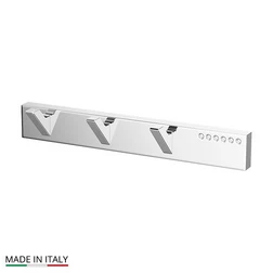 Планка с 3-мя крючками 21 cm (хром - стразы) (LINEAG) - изображение 1
