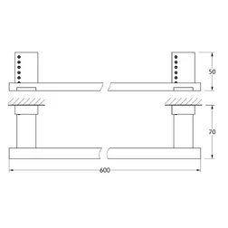 Полотенцедержатель LINEAG TIF 909 - изображение 2