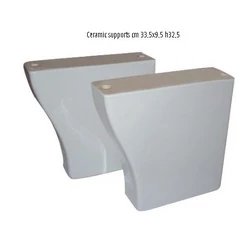 Пара керамических ног для раковины Alice Ceramica Laundry 300303 - изображение 1