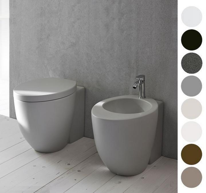 Унитаз с бачком ArtCeram La Fontana LFV003 Black