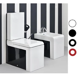 Унитаз с бачком ArtCeram La Fontana LFV003 Black - изображение 1