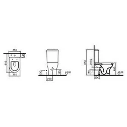 Унитаз VitrA Zentrum 9012B003-7203 - изображение 6