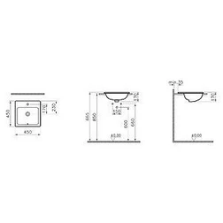 Рукомойник VitrA S20 5463B003 - изображение 5
