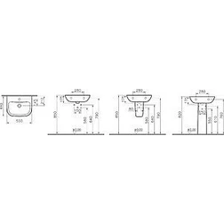 Раковина VitrA S20 5502B003 - изображение 7