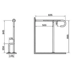 Поручень VitrA 320-3013 - изображение 2