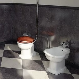 Биде напольное Vitra Efes 6597B003 - изображение 2