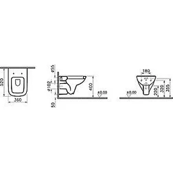 Комплект VitrA S20 9004В003-7202 кнопка хром - изображение 9