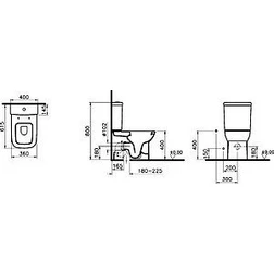 Унитаз-компакт VitrA S20 9800B003-7204 - изображение 3