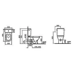 Унитаз-компакт VitrA S50 9736B003-1163 - изображение 9