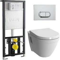 Комплект VitrA S50 9003B003-7201 кнопка хром - изображение 1