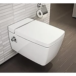 Унитаз подвесной VitrA Metropole 7672B003-1087 с бидеткой и встроенным смесителем - изображение 3