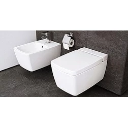 Унитаз подвесной VitrA Metropole 7672B003-1087 с бидеткой и встроенным смесителем - изображение 7