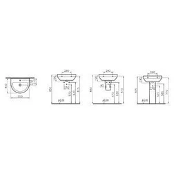 Раковина VitrA S50 5301B003 55 см - изображение 7