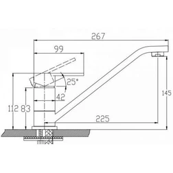 Смеситель для кухни KAISER Sharp 64033 - изображение 3