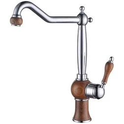 Смеситель для кухни KAISER Wood 61033 - изображение 4