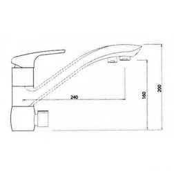 Смеситель для кухни KAISER Venus 39066-5 черный - изображение 3