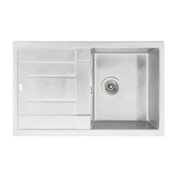 Мойка гранитная KAISER KGM-7850-W белая - изображение 2