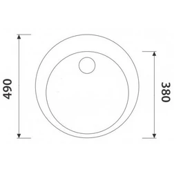 Мойка гранитная KAISER KGM-490-SB кухонная - изображение 3