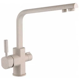 Смеситель для кухни под фильтр KAISER Decor 40144-8 песочного цвета - изображение 3