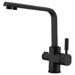 Смеситель для кухни под фильтр KAISER Decor 40144-9 черный - изображение 5