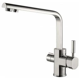 Смеситель для кухни KAISER Decor 40144-5 серебряный - изображение 2